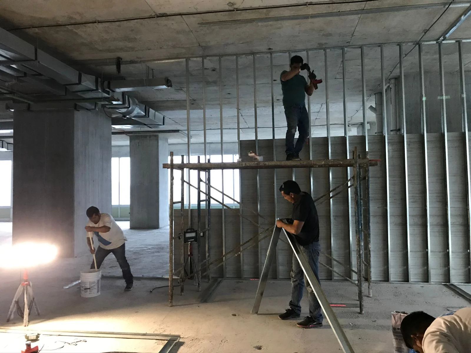 Plafón de tablaroca — trabajo Tempus